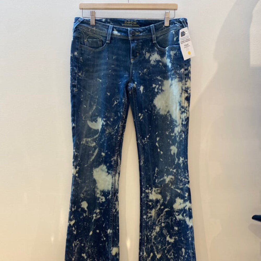 Bebe Premium Denim Jeans Flare Y2K - Size 29
